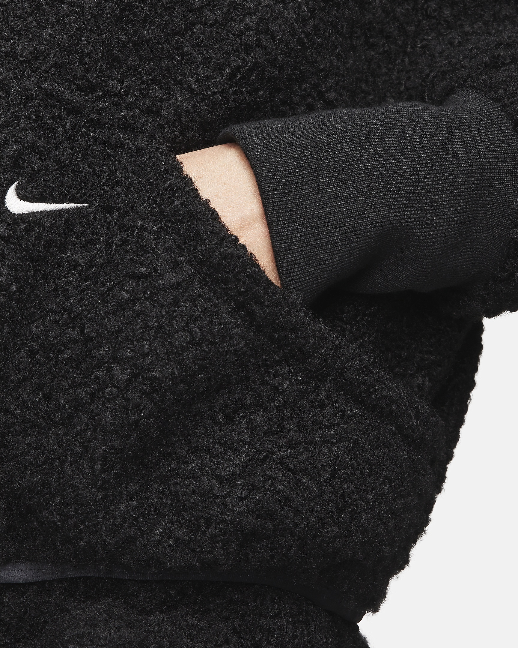 Women's Nike Sportswear Collection High-Pile Fleece 1/2-Zip Top - 4