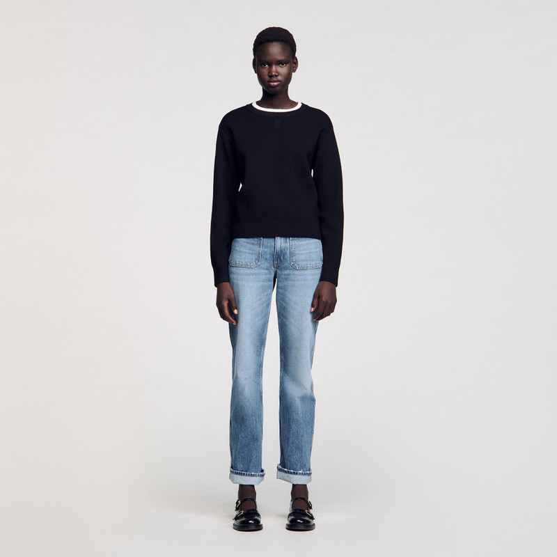 Sandro WOOL BLEND JUMPER outlook