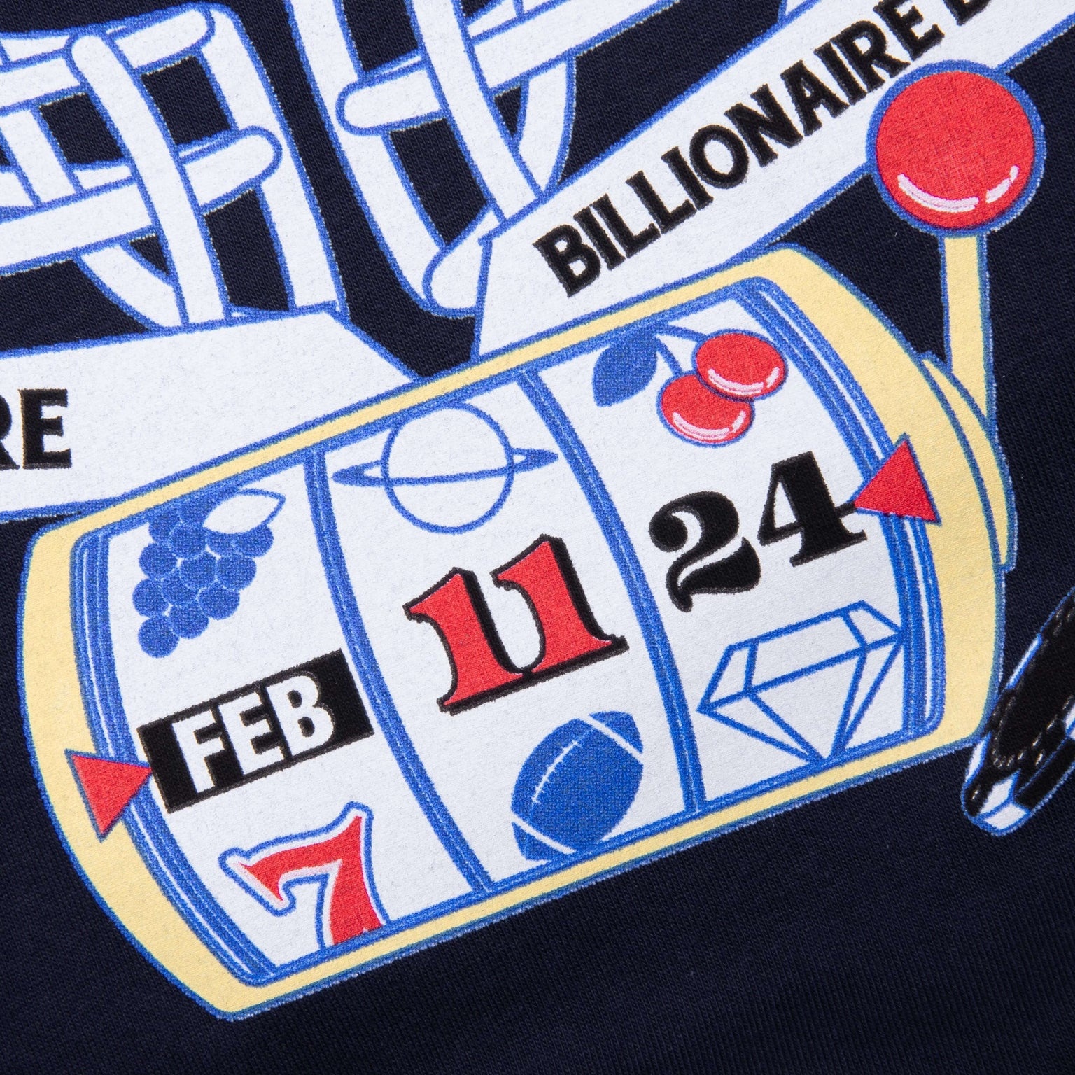 FEATURE X BILLIONAIRE BOYS CLUB VIVA SHORT SLEEVE TEE - NAVY - 5