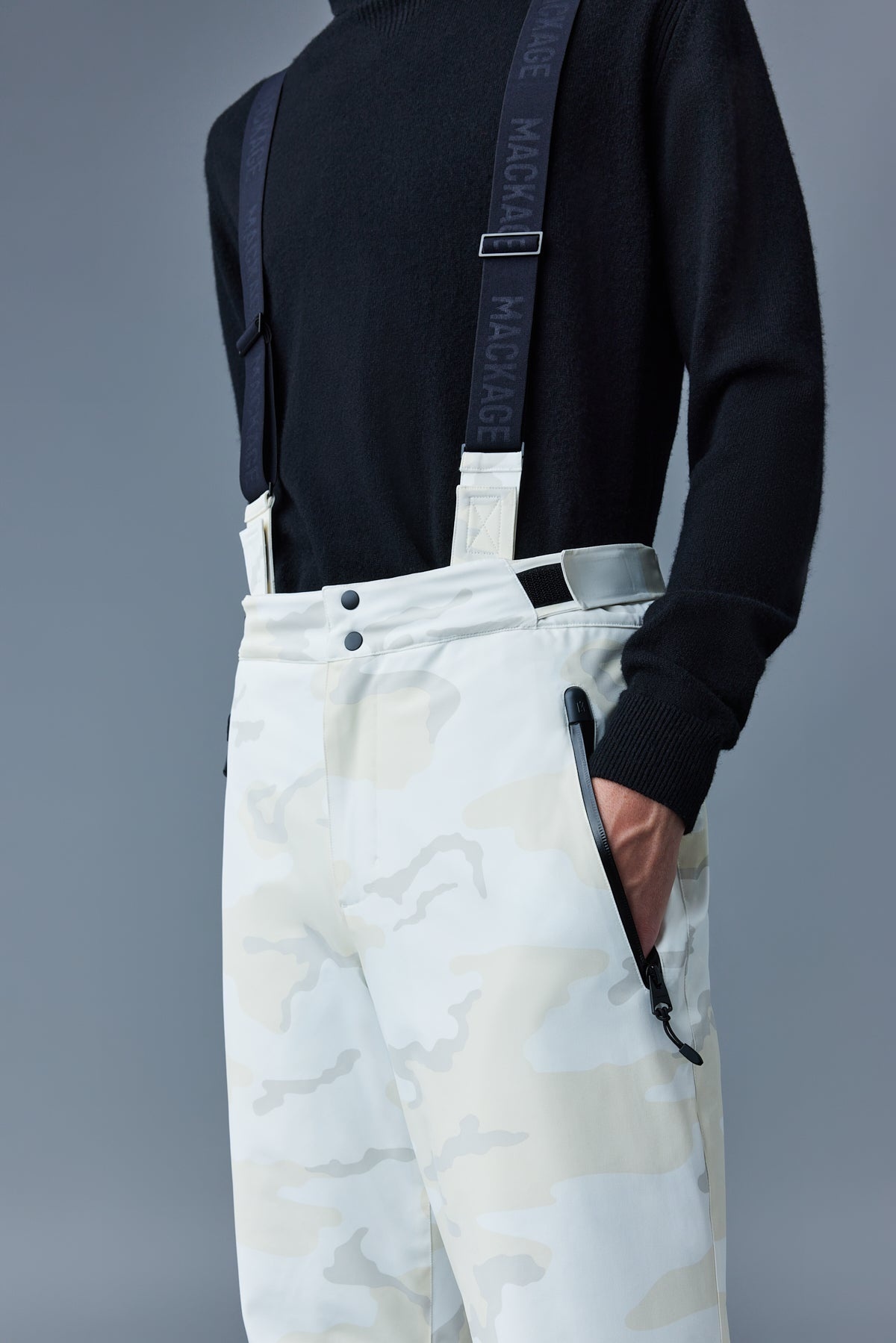 KENYON ski pant with removable suspenders - 5