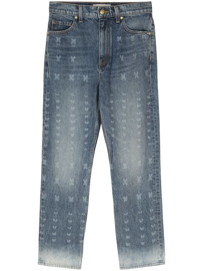 Agnes high-rise cropped jeans 1
