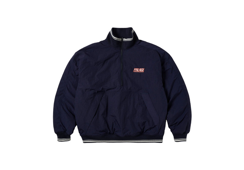 REVERSIBLE QUILTED SPORTS BOMBER NAVY - 1