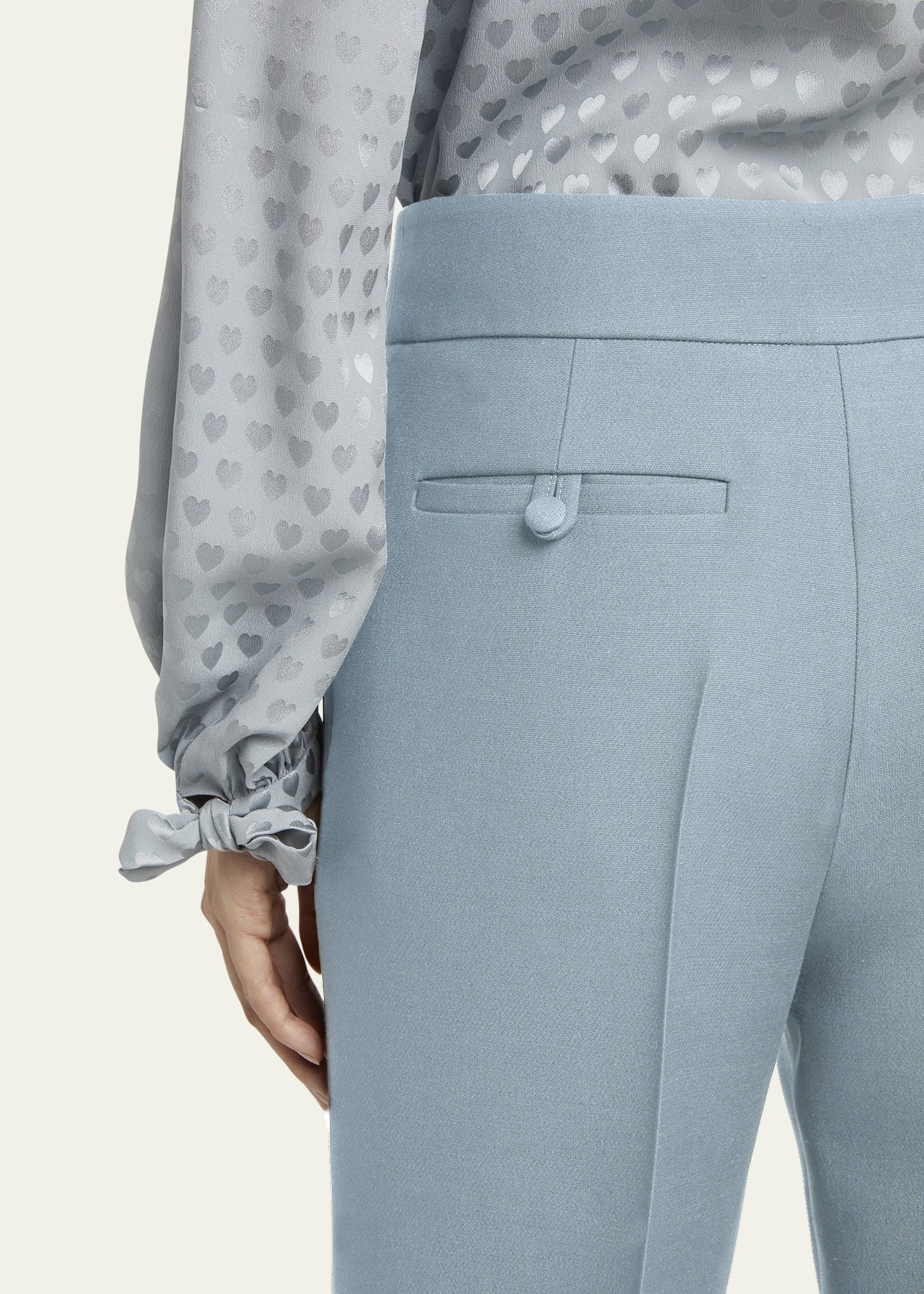 Crepe Couture Trousers - 5