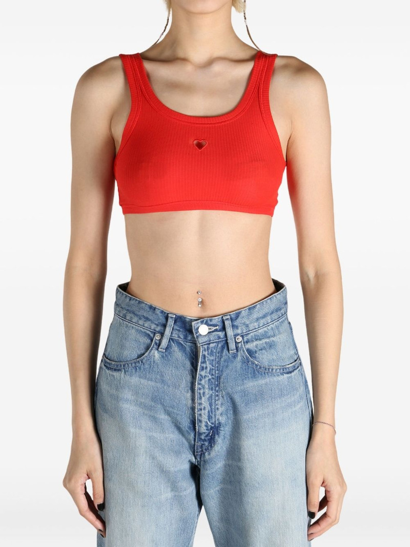 BASERANGE ribbed crop top outlook