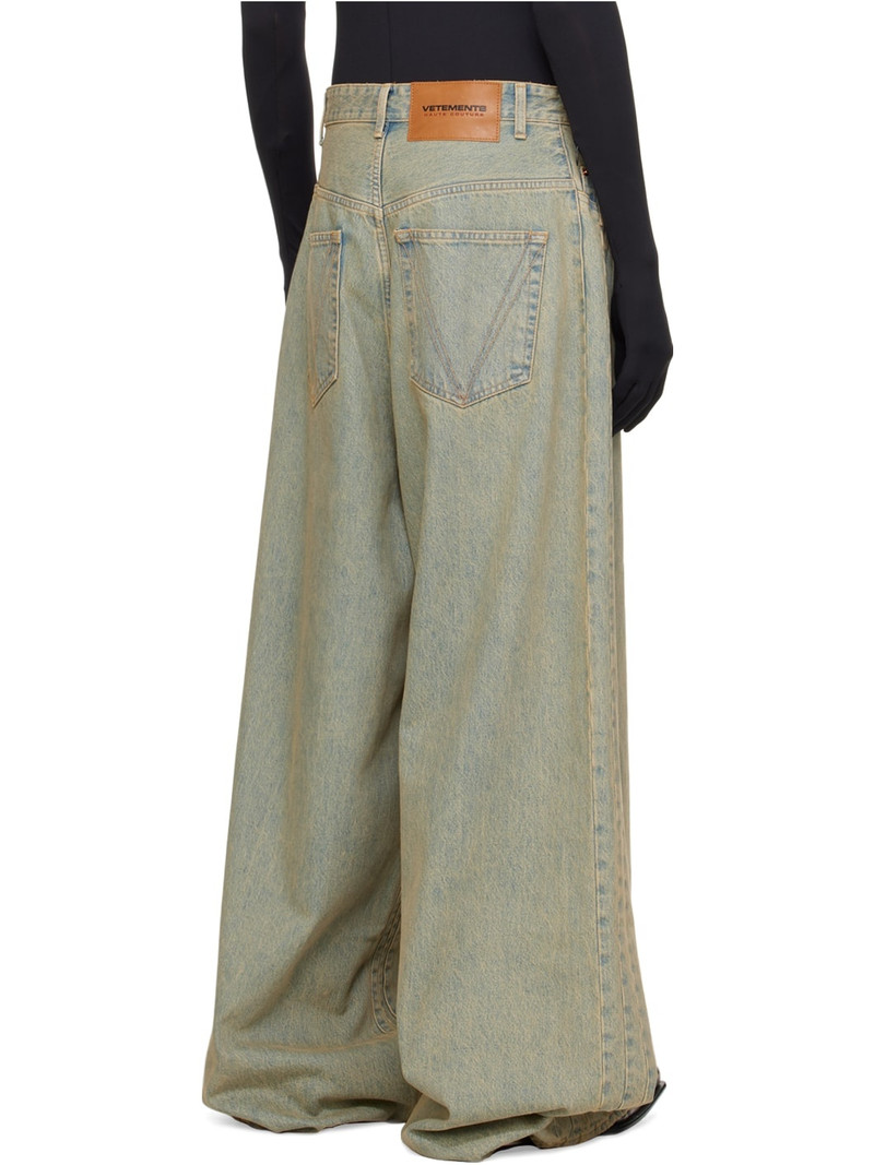 Blue Big Shape Jeans 3