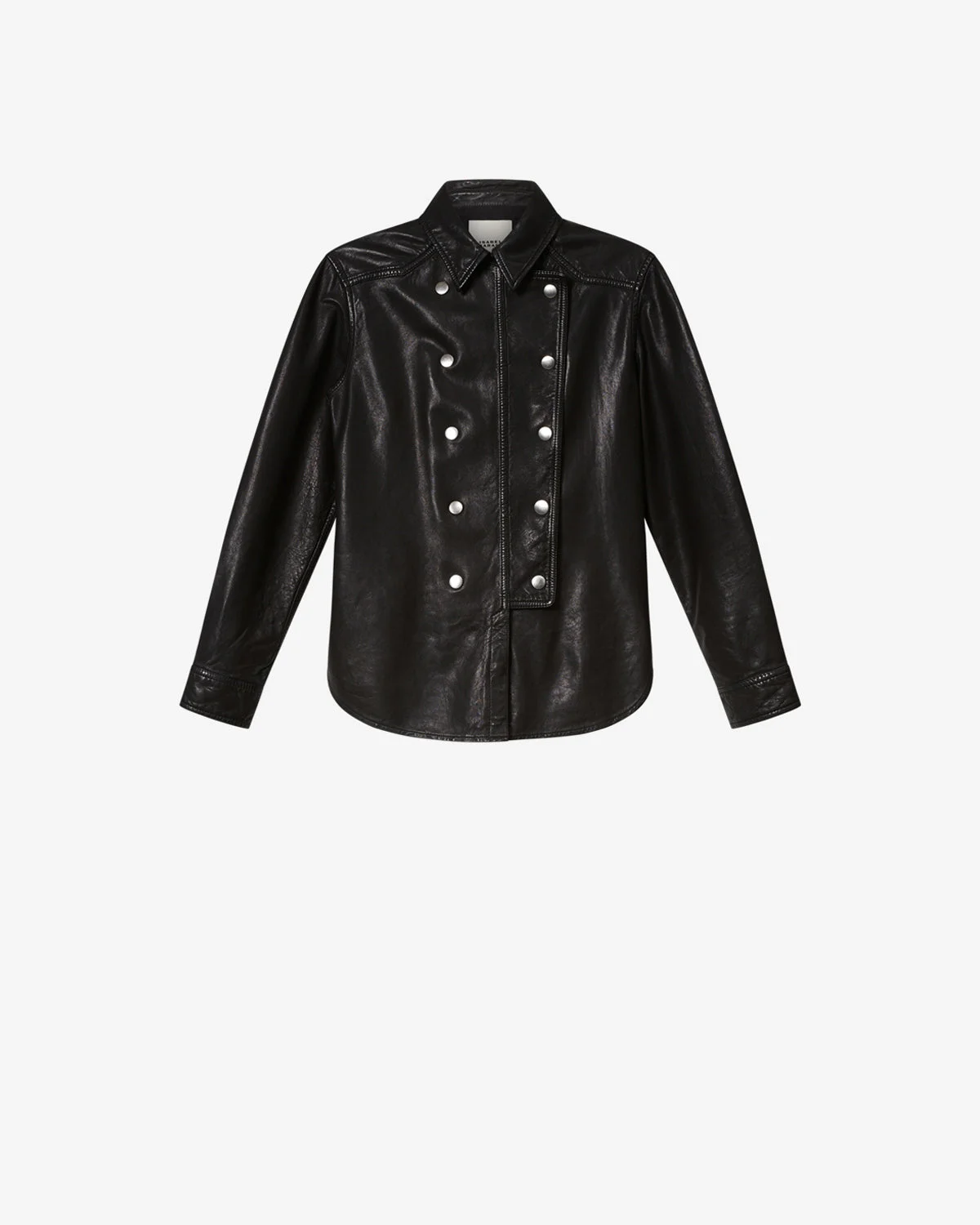 VALDY LEATHER SHIRT - 1