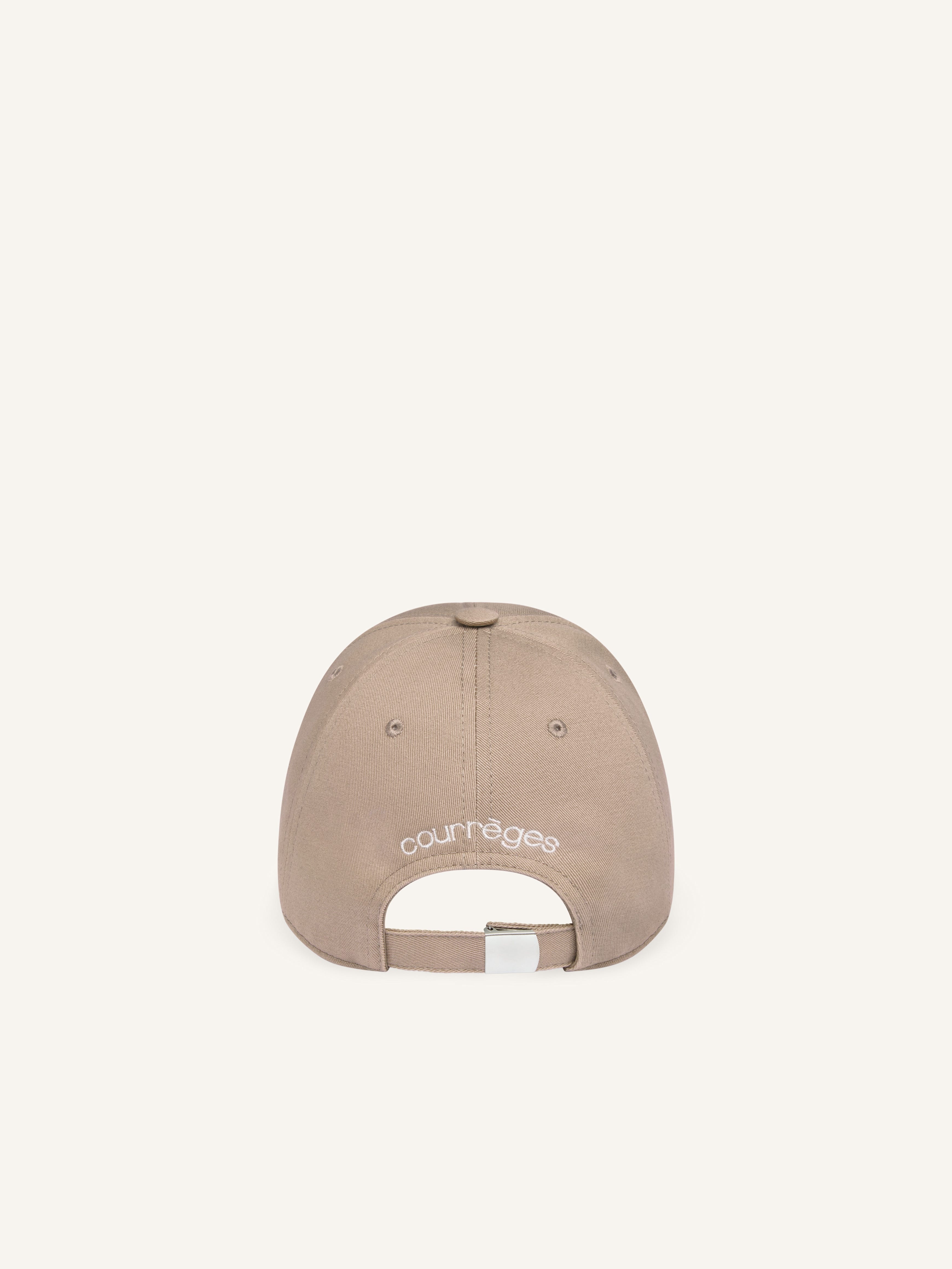 COURREGES EMBROIDERED CAP - 5
