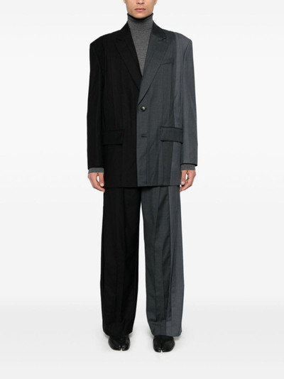 FENG CHEN WANG pleated blazer outlook