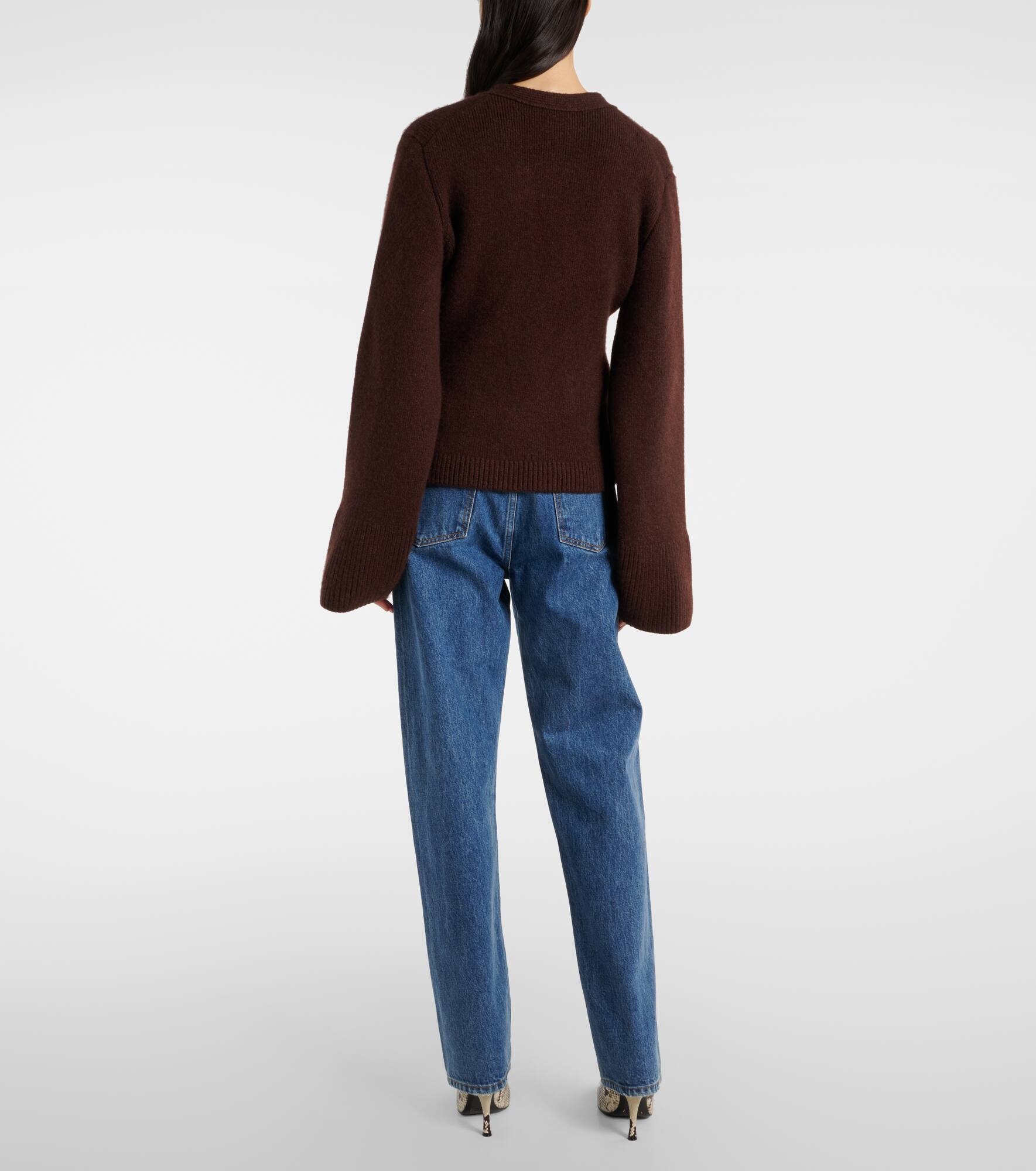 Scarlet cashmere cardigan - 3