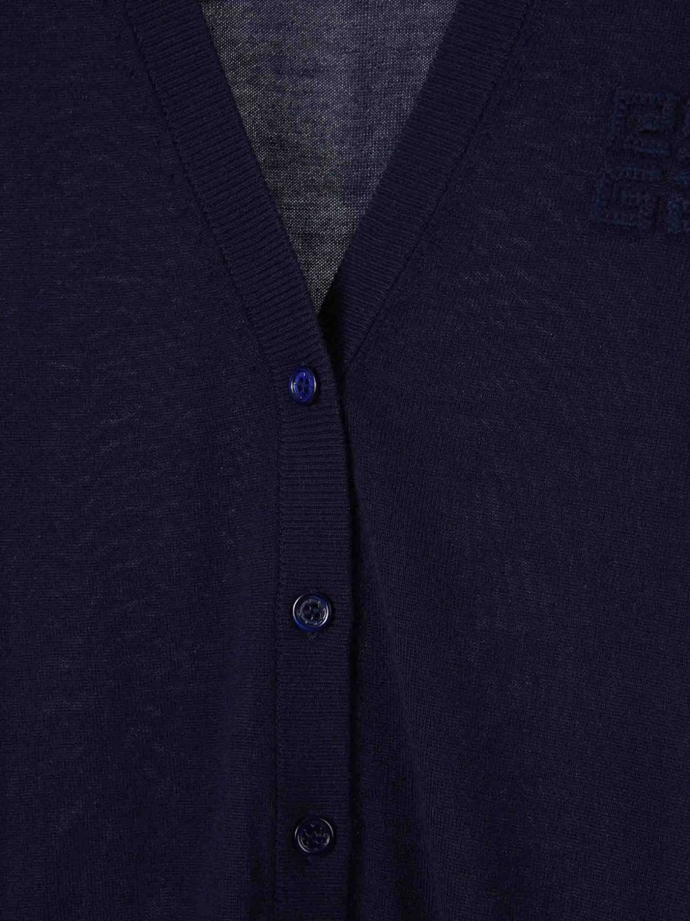 V-neck button-up cardigan - 3