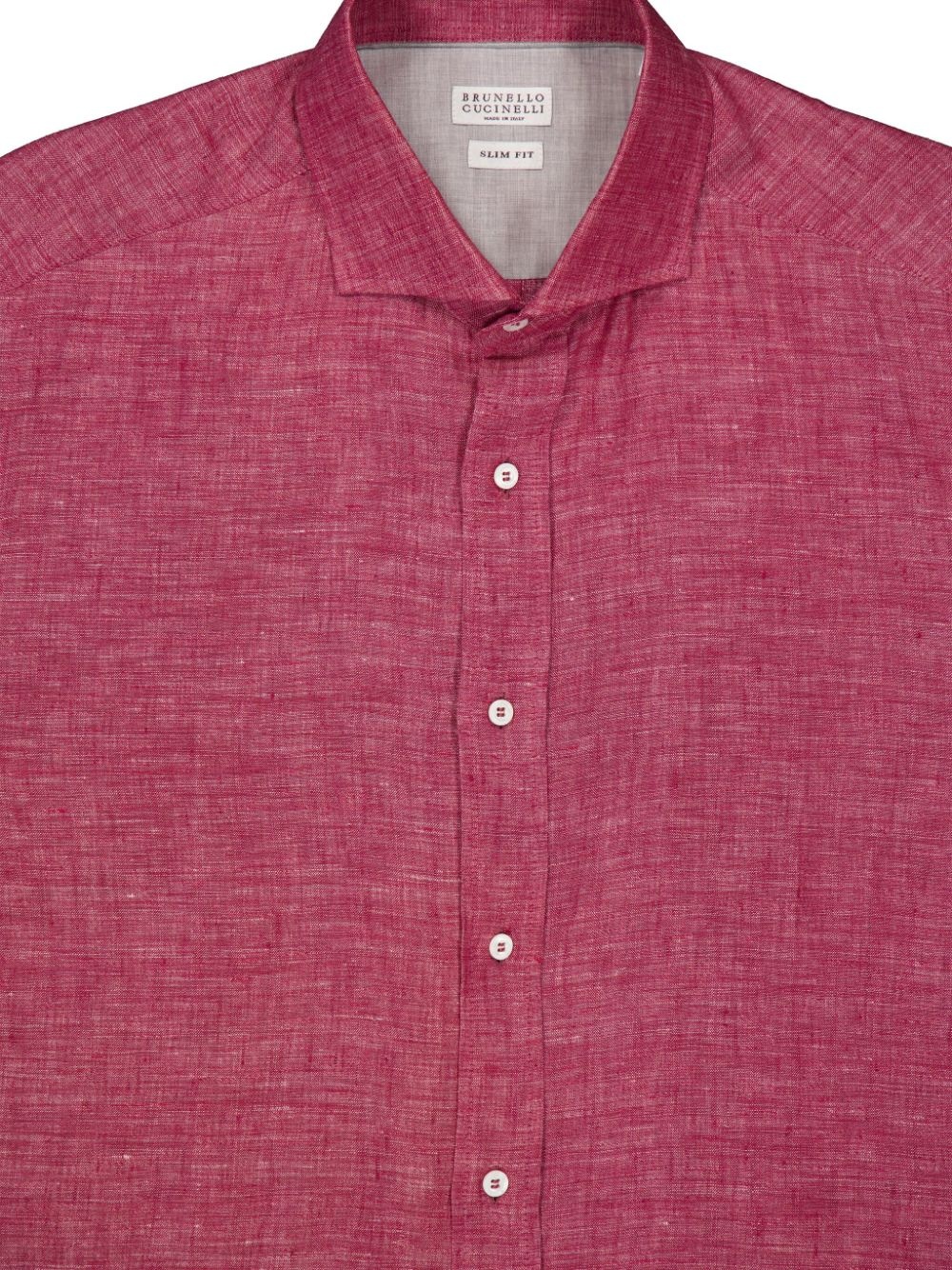 long-sleeve linen shirt - 3