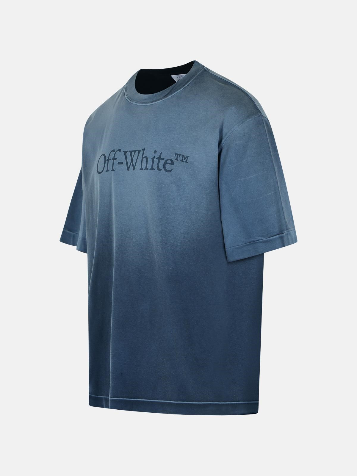 'LAUNDRY SKATE' LIGHT BLUE COTTON T-SHIRT - 2