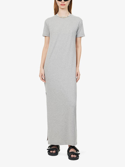 The Frankie Shop Maya stretch-cotton maxi T-shirt dress outlook