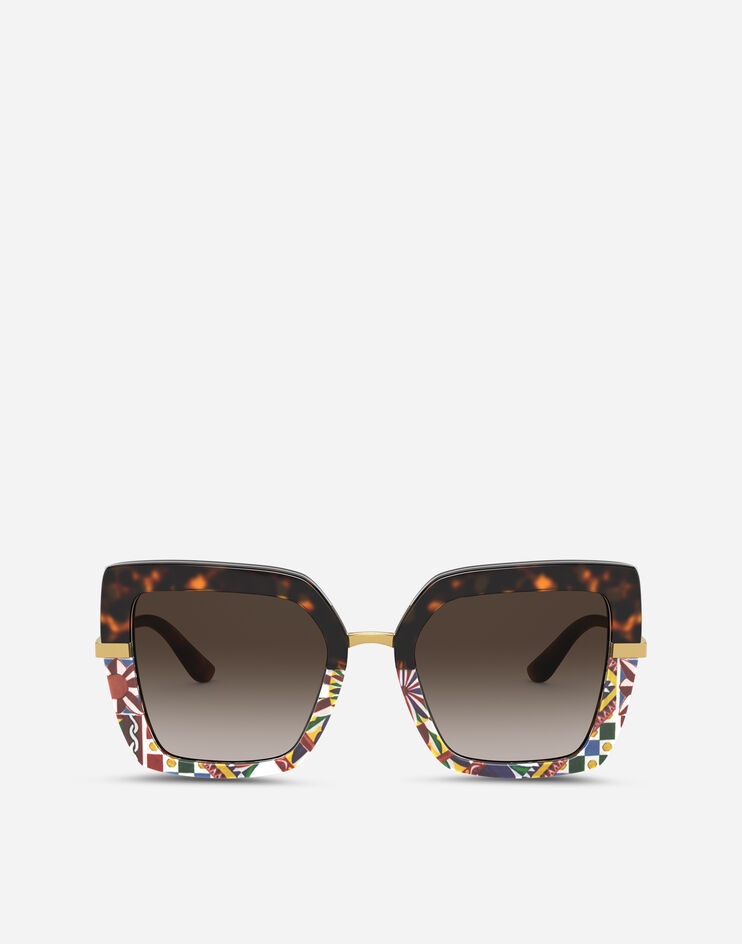 Half print sunglasses - 1