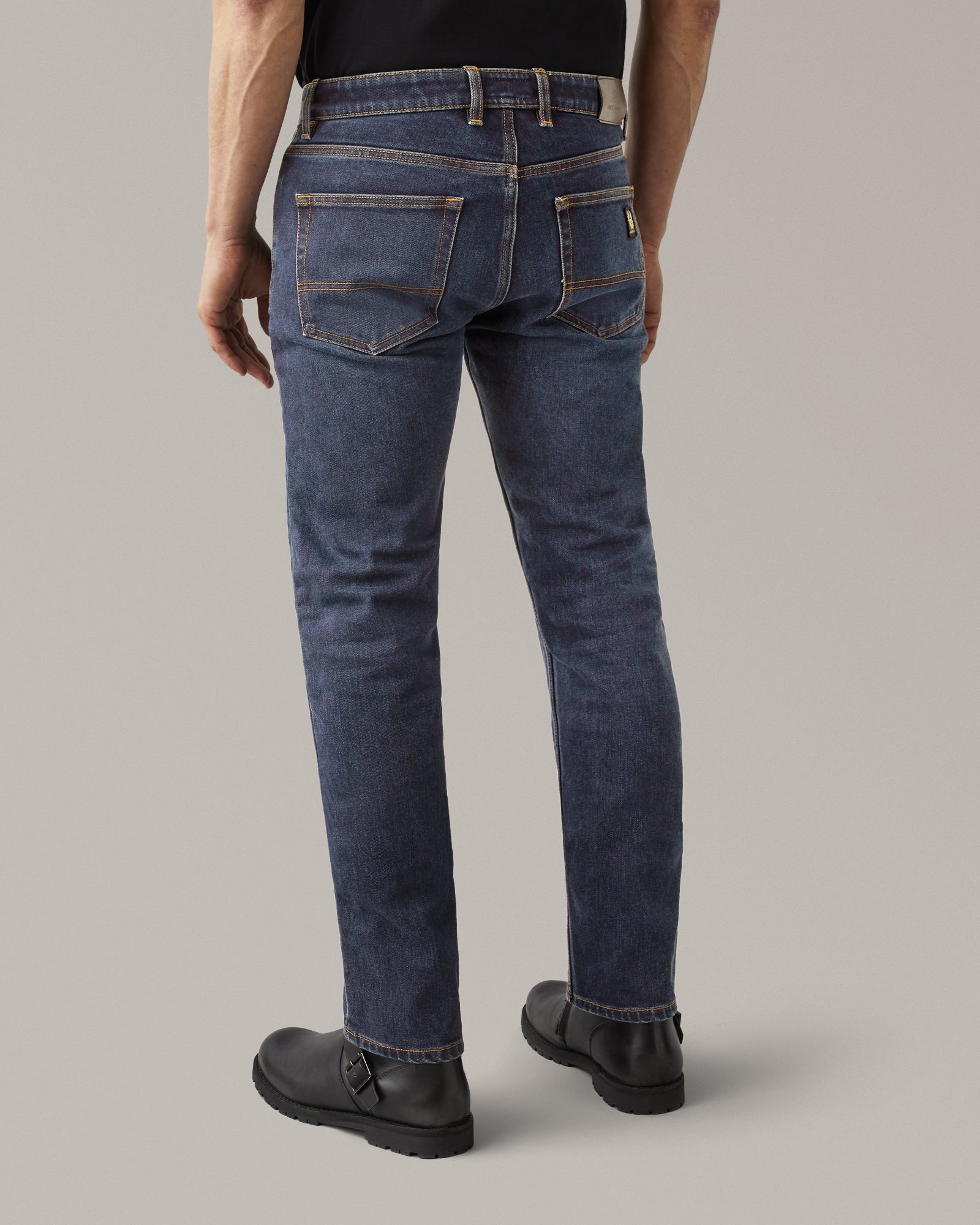 POPLAR MOTORCYCLE JEANS - 5