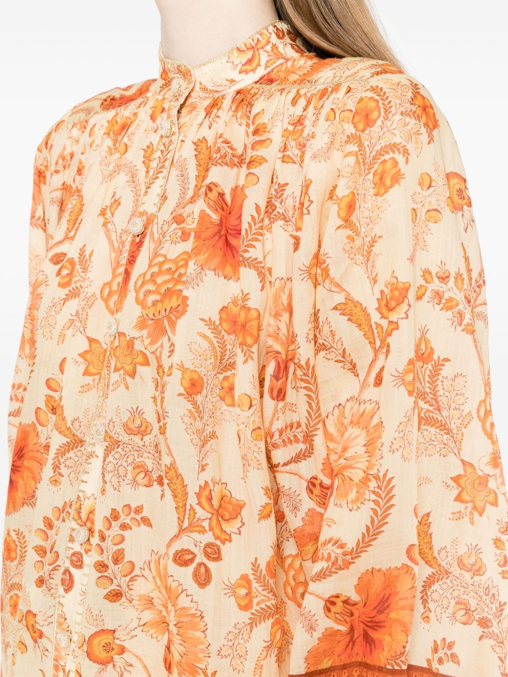 Junie floral-print blouse - 5