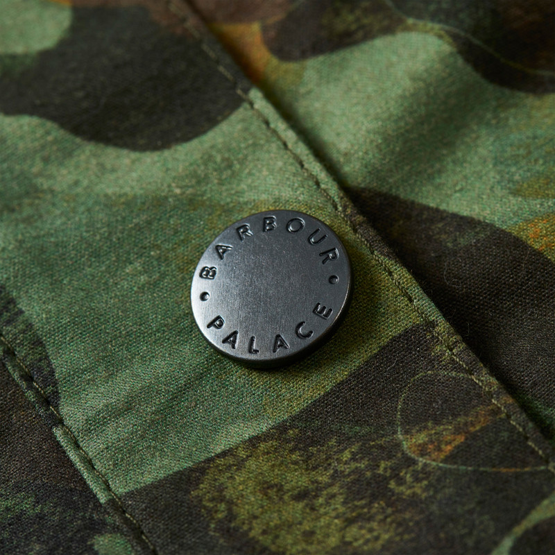 PALACE BARBOUR BEDALE CASUAL JACKET KELP FOREST CAMO 8