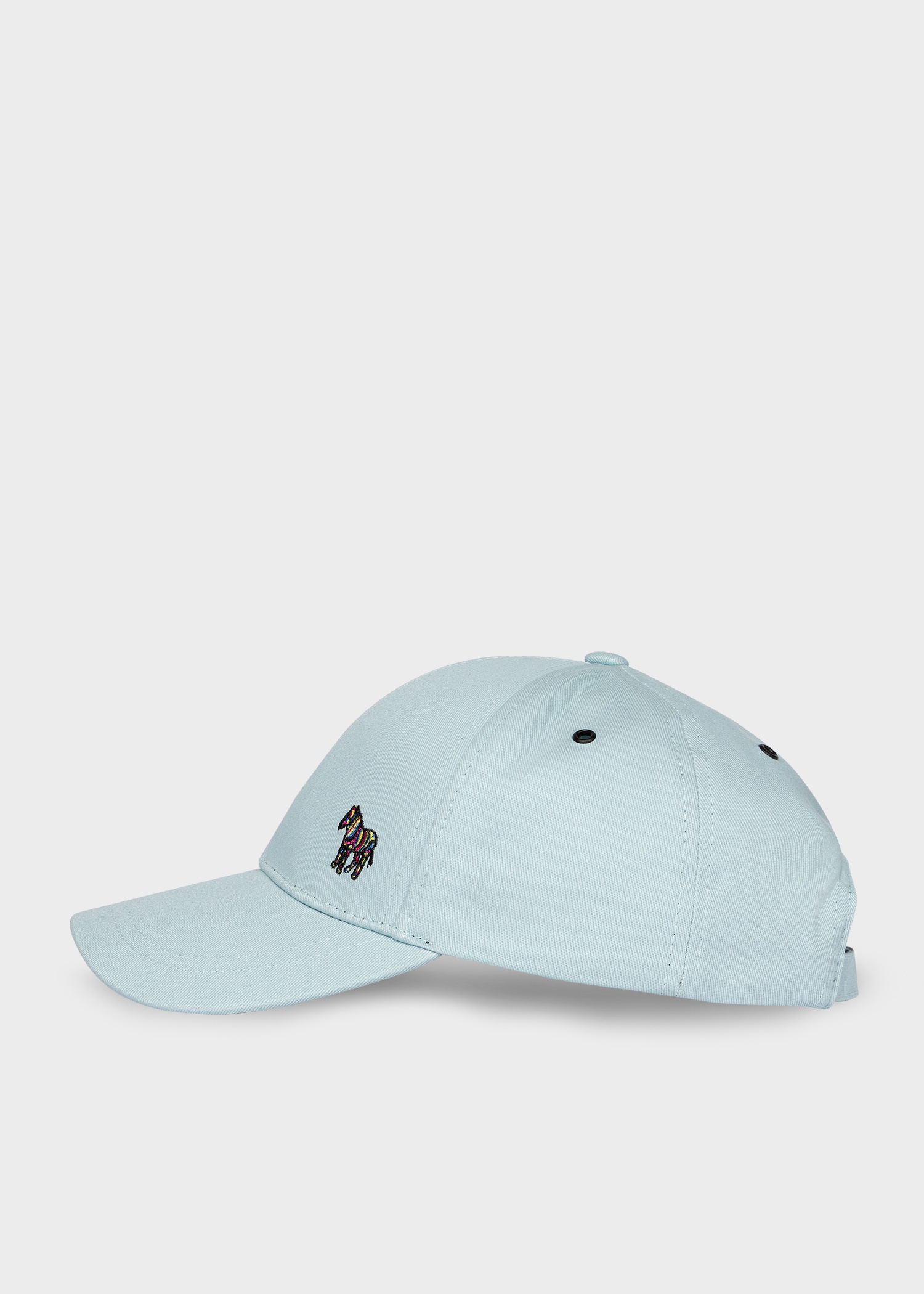 Light Blue Zebra Logo Baseball Cap - 1