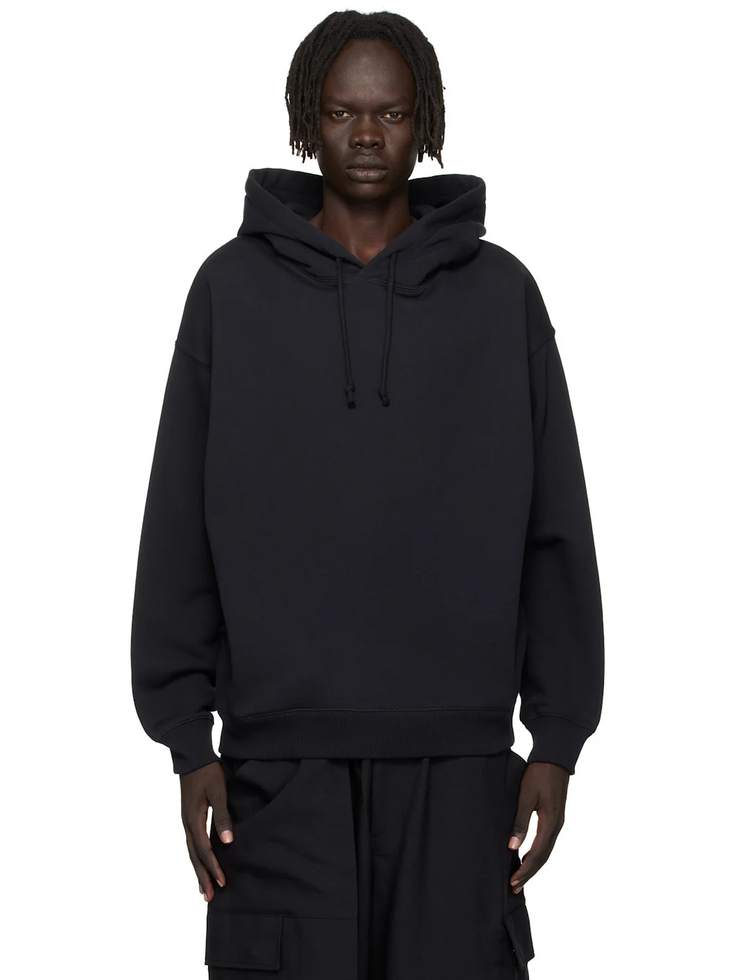 Black Graphic Hoodie - 1