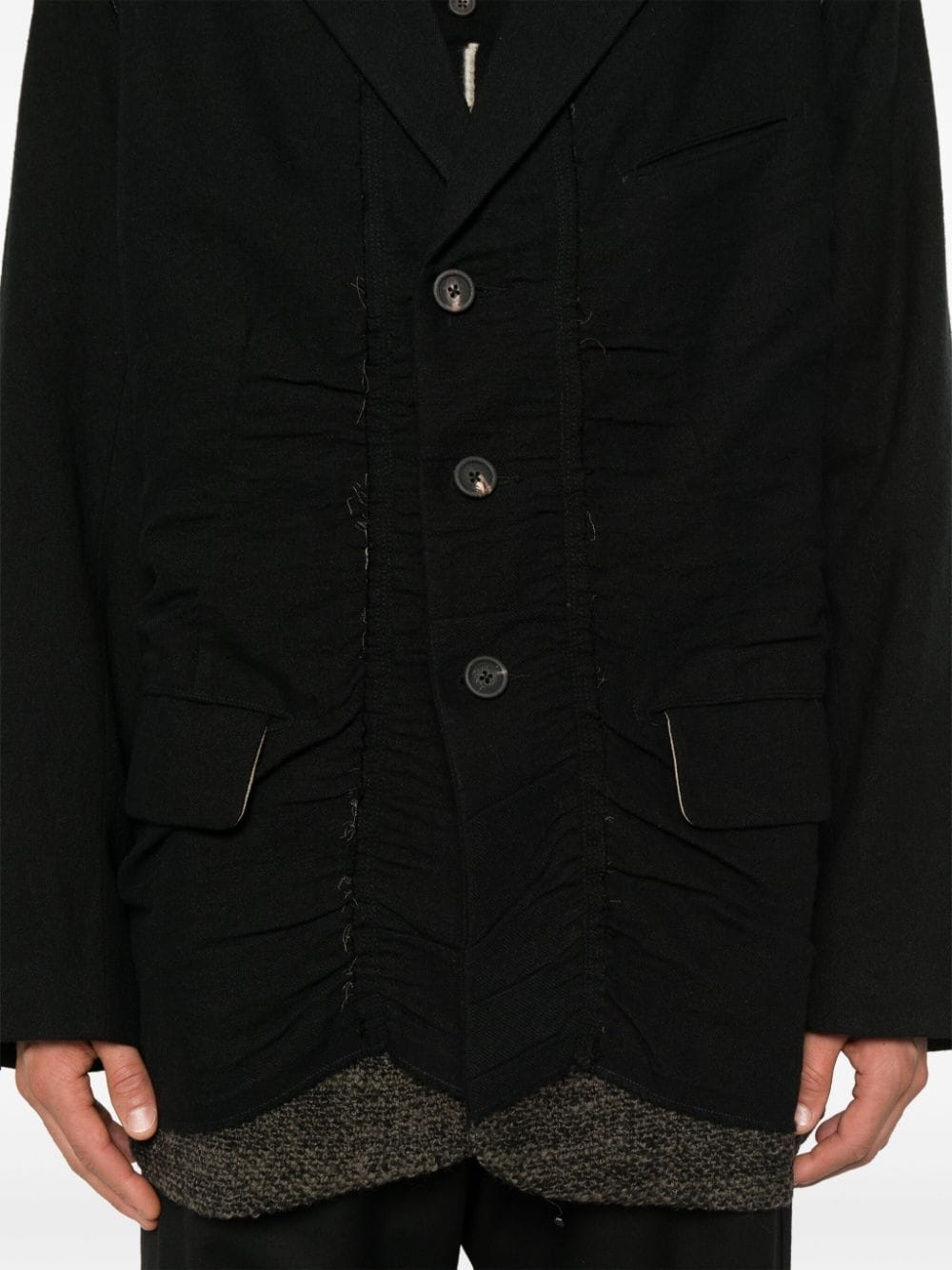 twill blazer - 5