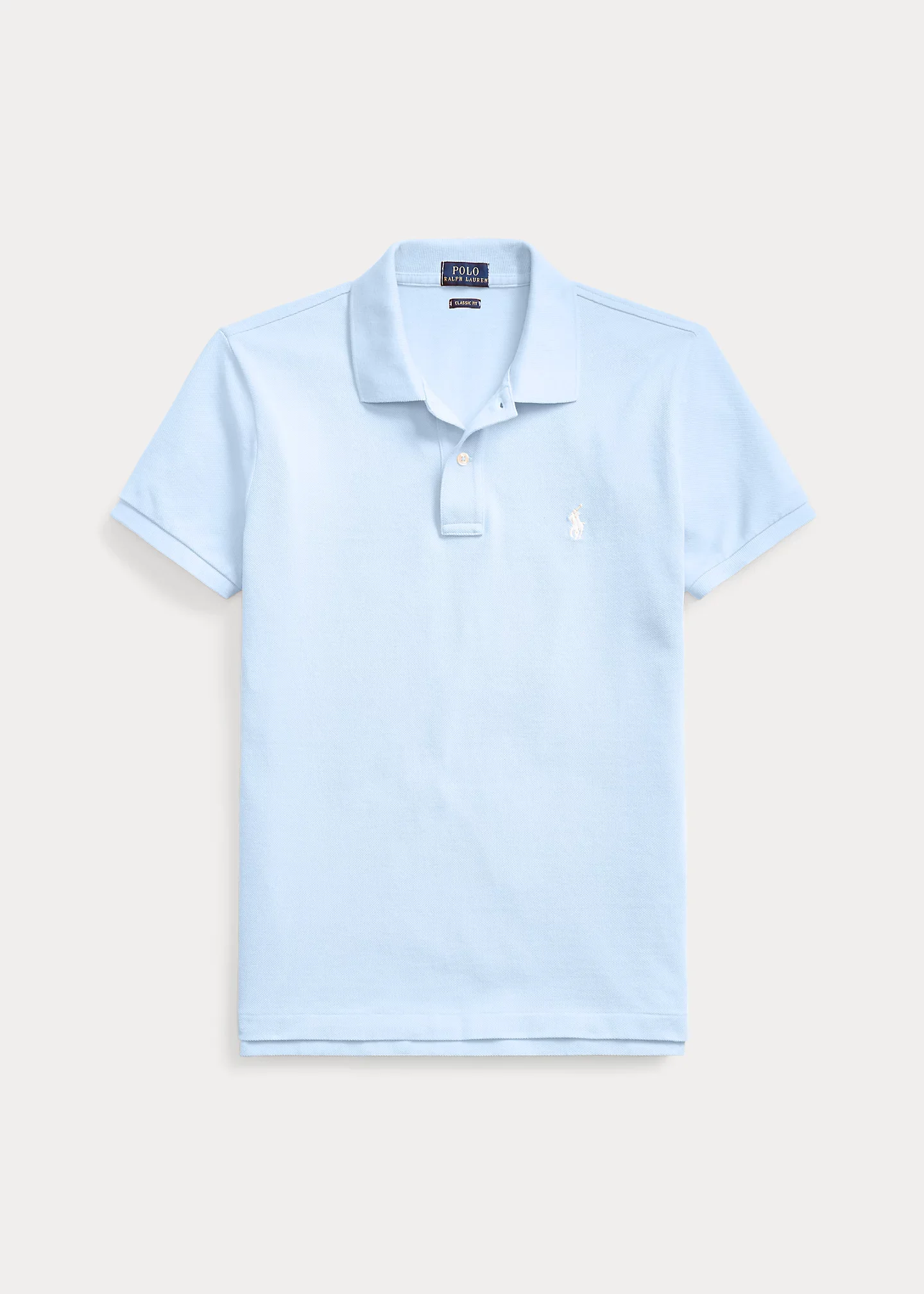 The Iconic Classic Fit Mesh Polo Shirt - 1