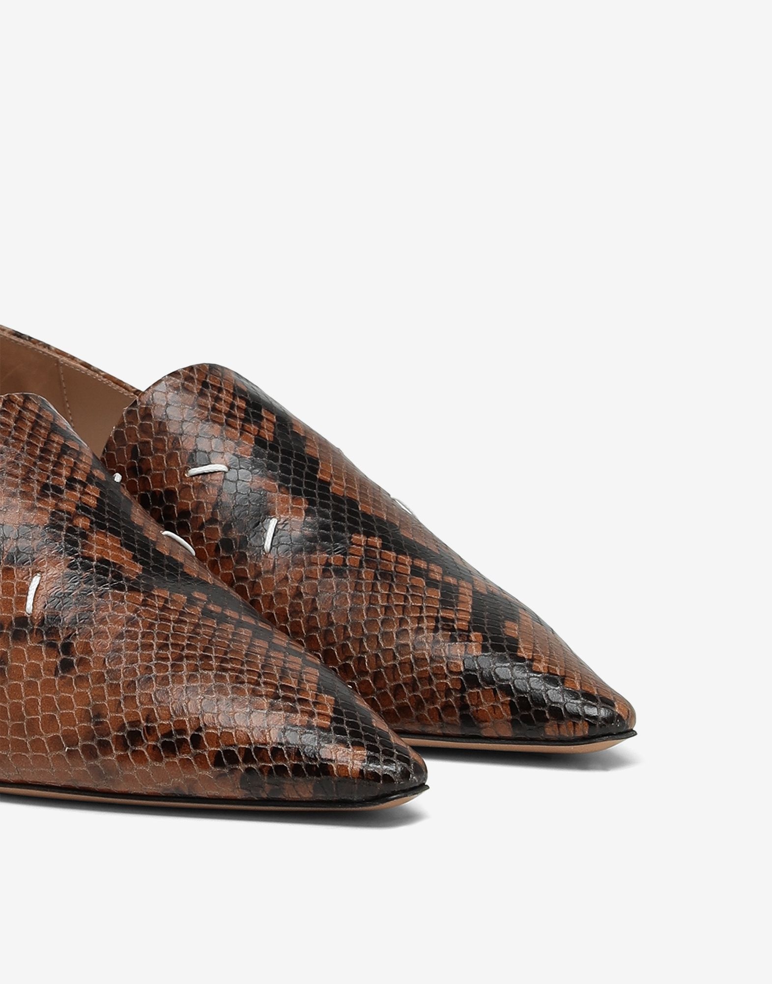 Kiki python-effect loafers - 5