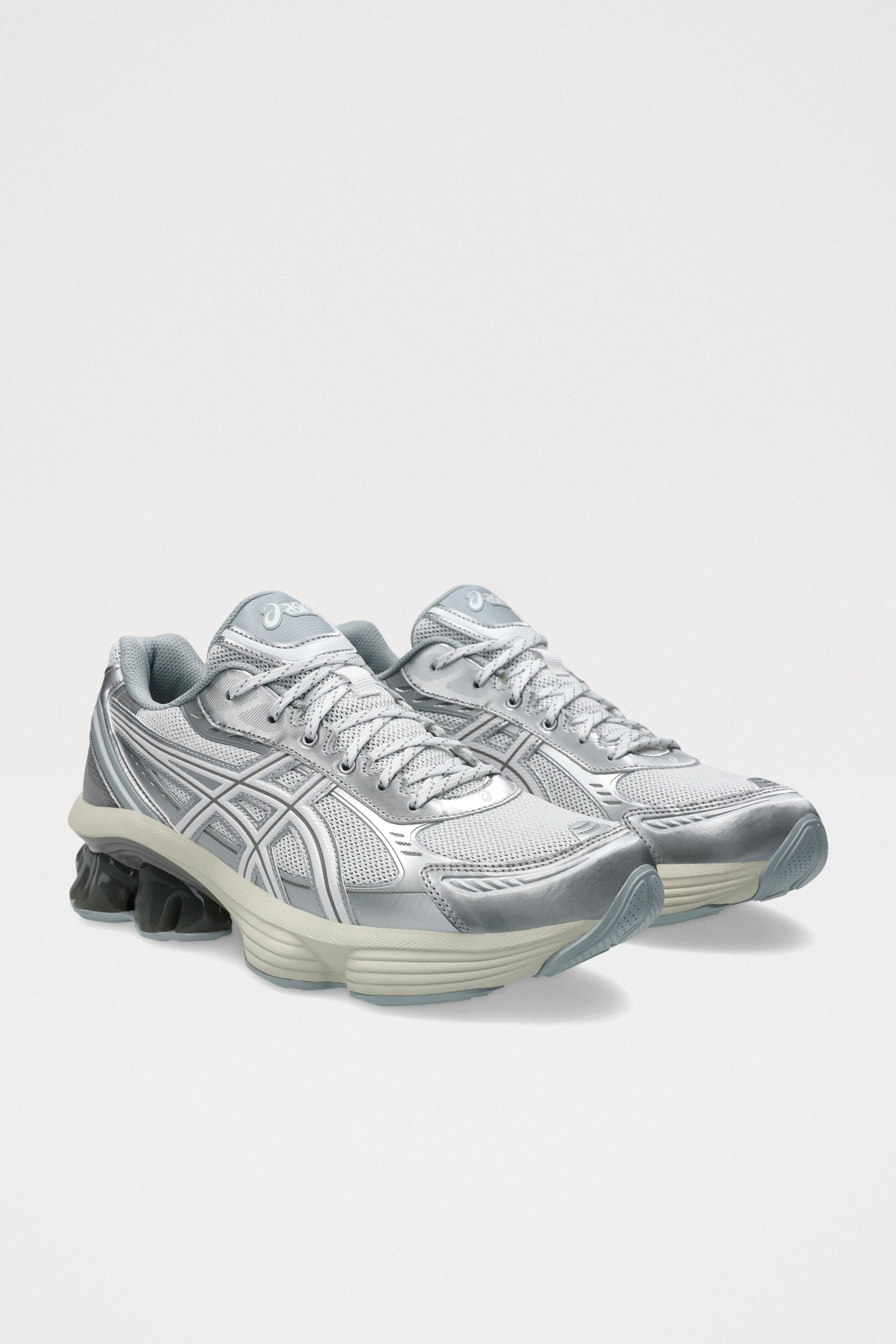 ASICS GEL-KINETIC FLUENT WHITE / WHITE - 4