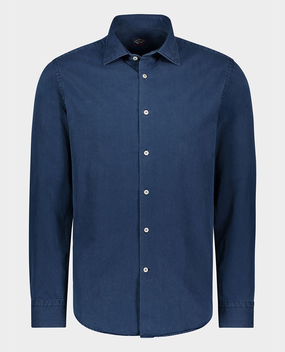 Cotton Denim Shirt - 1