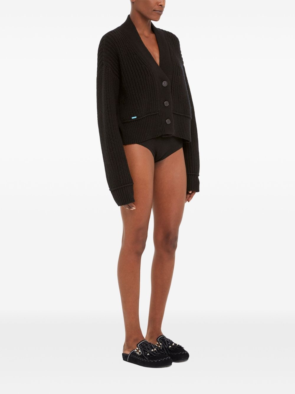 cashmere-cotton cardi-coat - 4