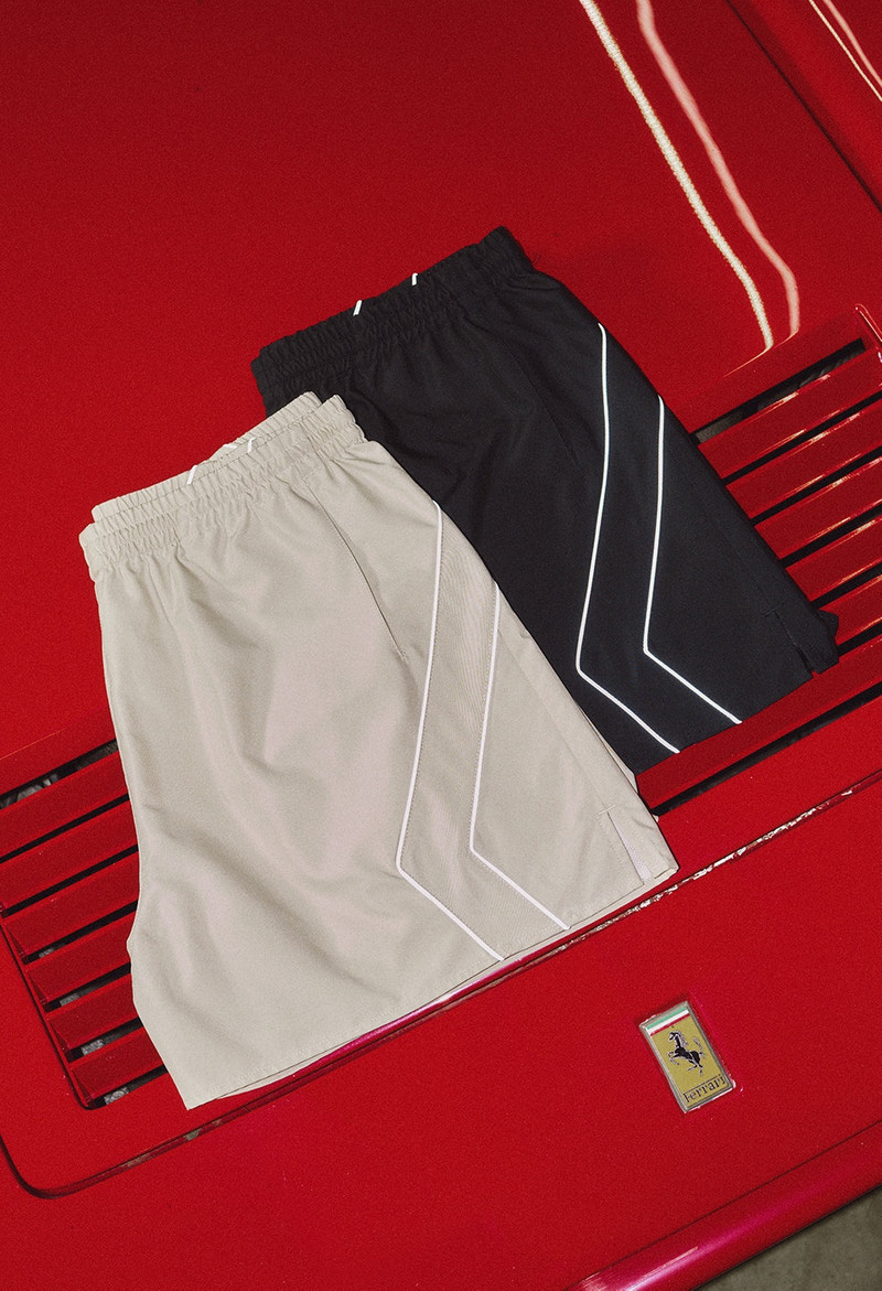 PANELED NYLON SHORTS 6