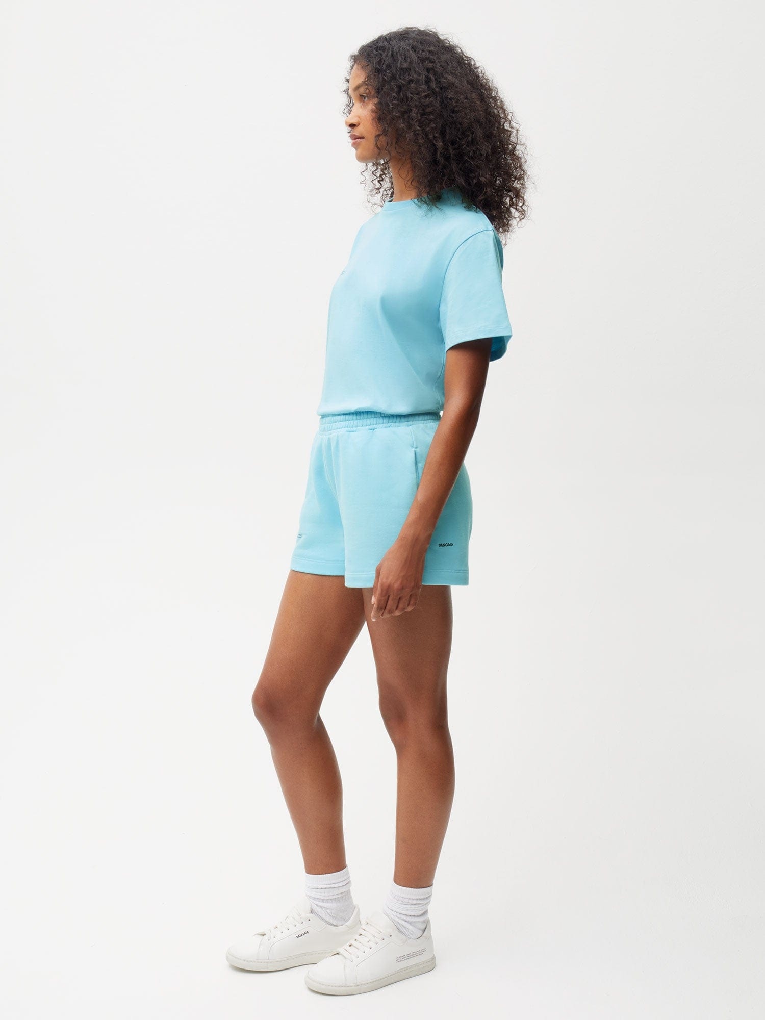 Womens 365 Midweight Shorts - Celestial Blue - 3
