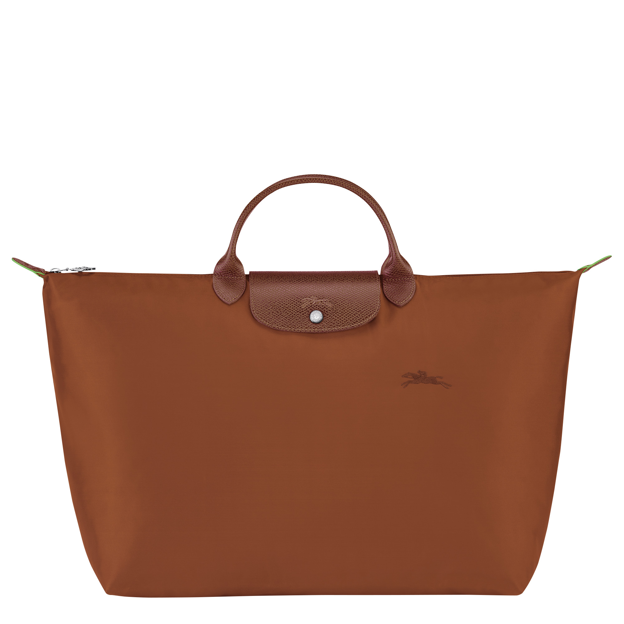 Le Pliage Green S Travel bag Cognac - Recycled canvas - 1