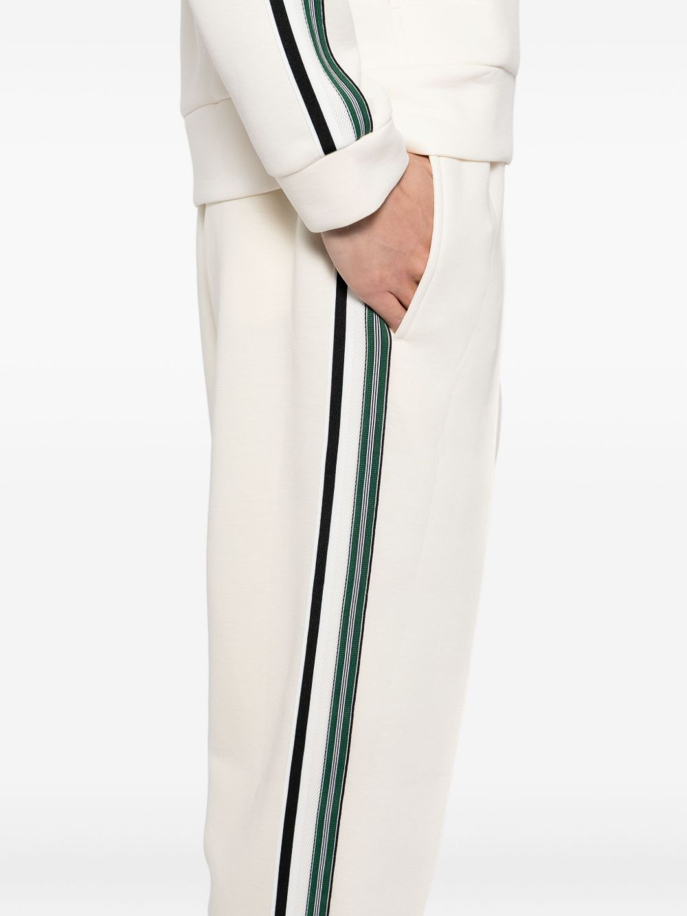 cotton-blended trousers - 5