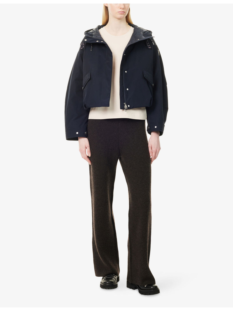 Moncler Grenoble Logo Banner-Print Cotton-Jersey T-Shirt outlook