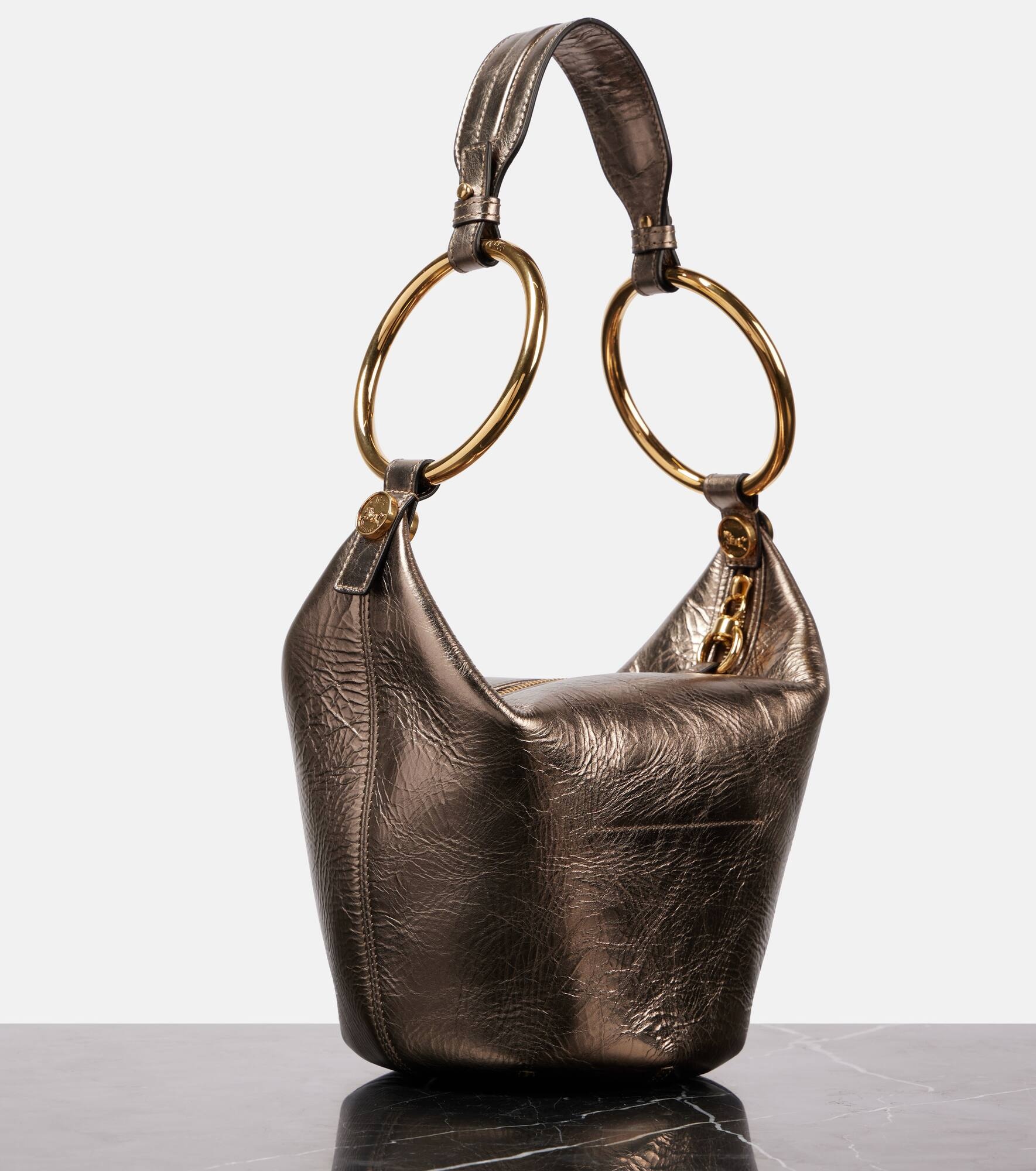 Bracelet Small leather shoulder bag - 4