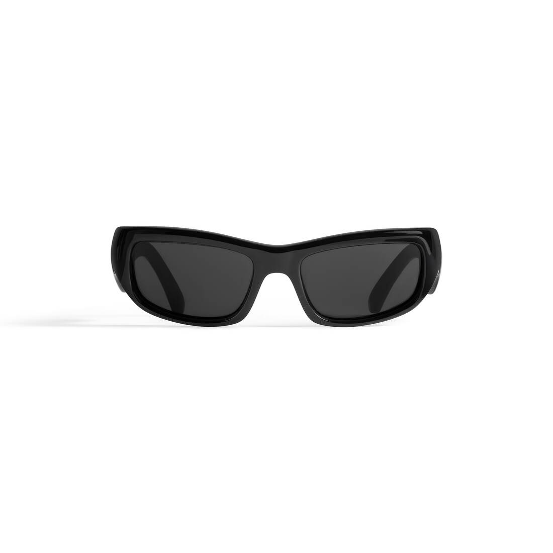 Hamptons Rectangle Sunglasses in Black - 1