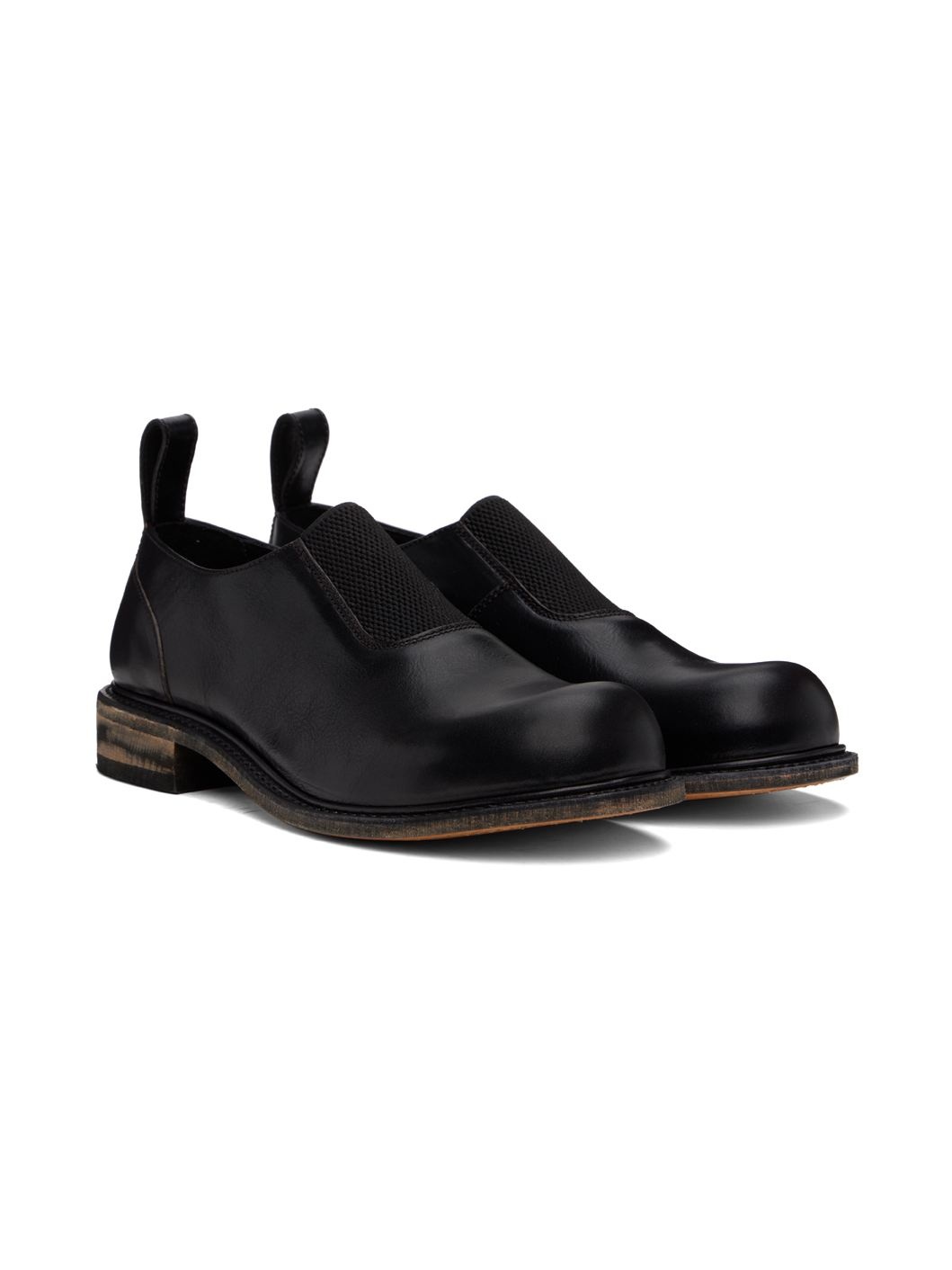 Black Naoto Loafers - 4