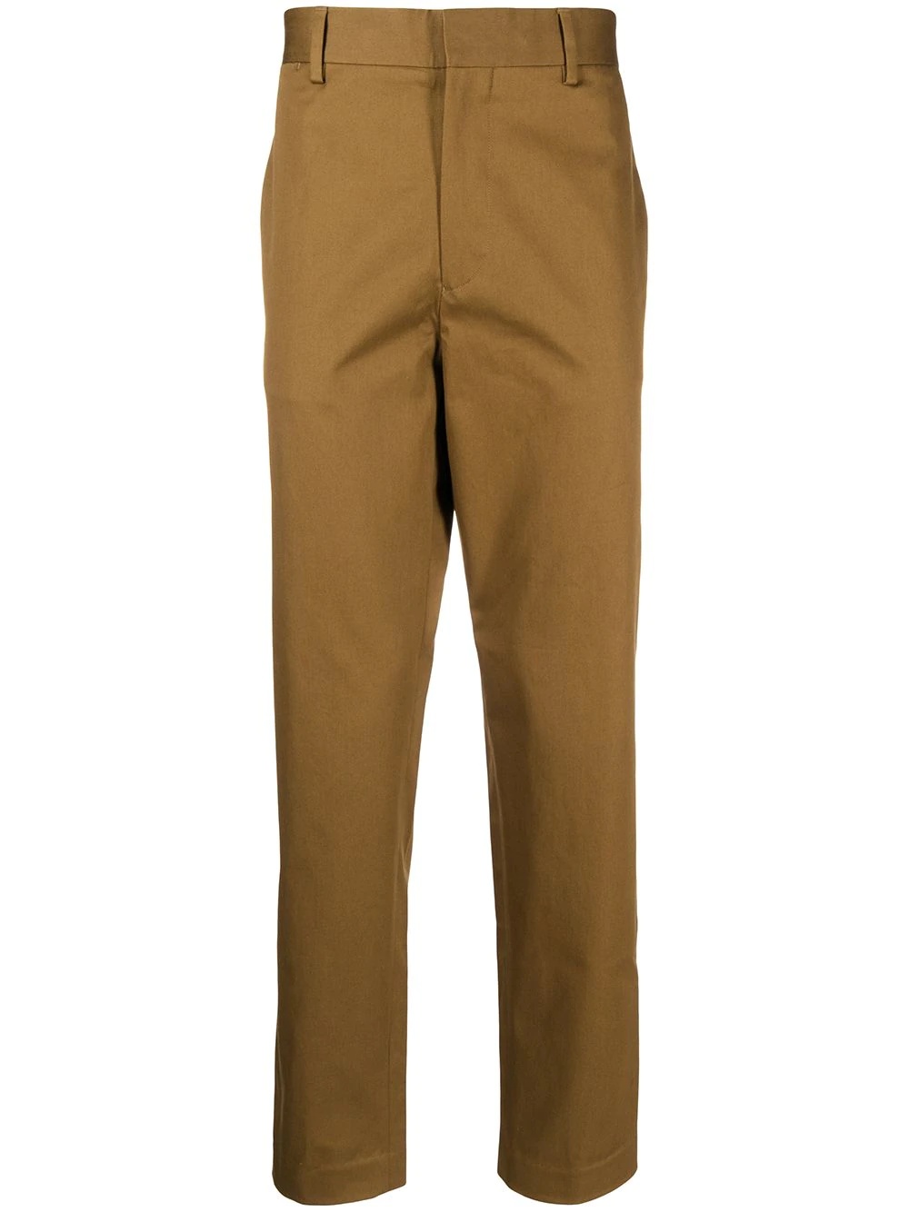 concealed-front fastening trousers - 1