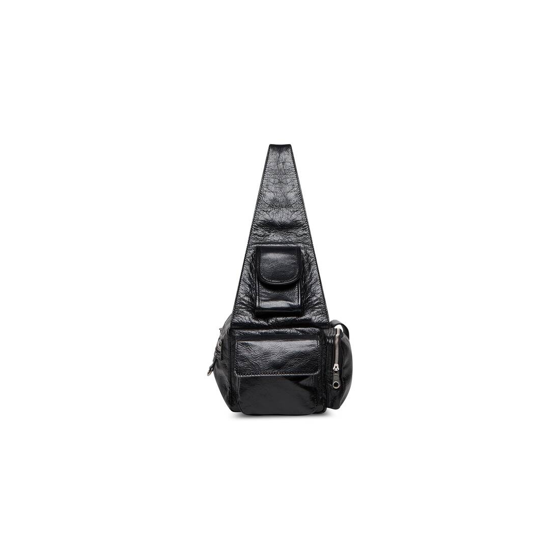 Balenciaga Men's Superbusy Multi-Pocket Sling Bag