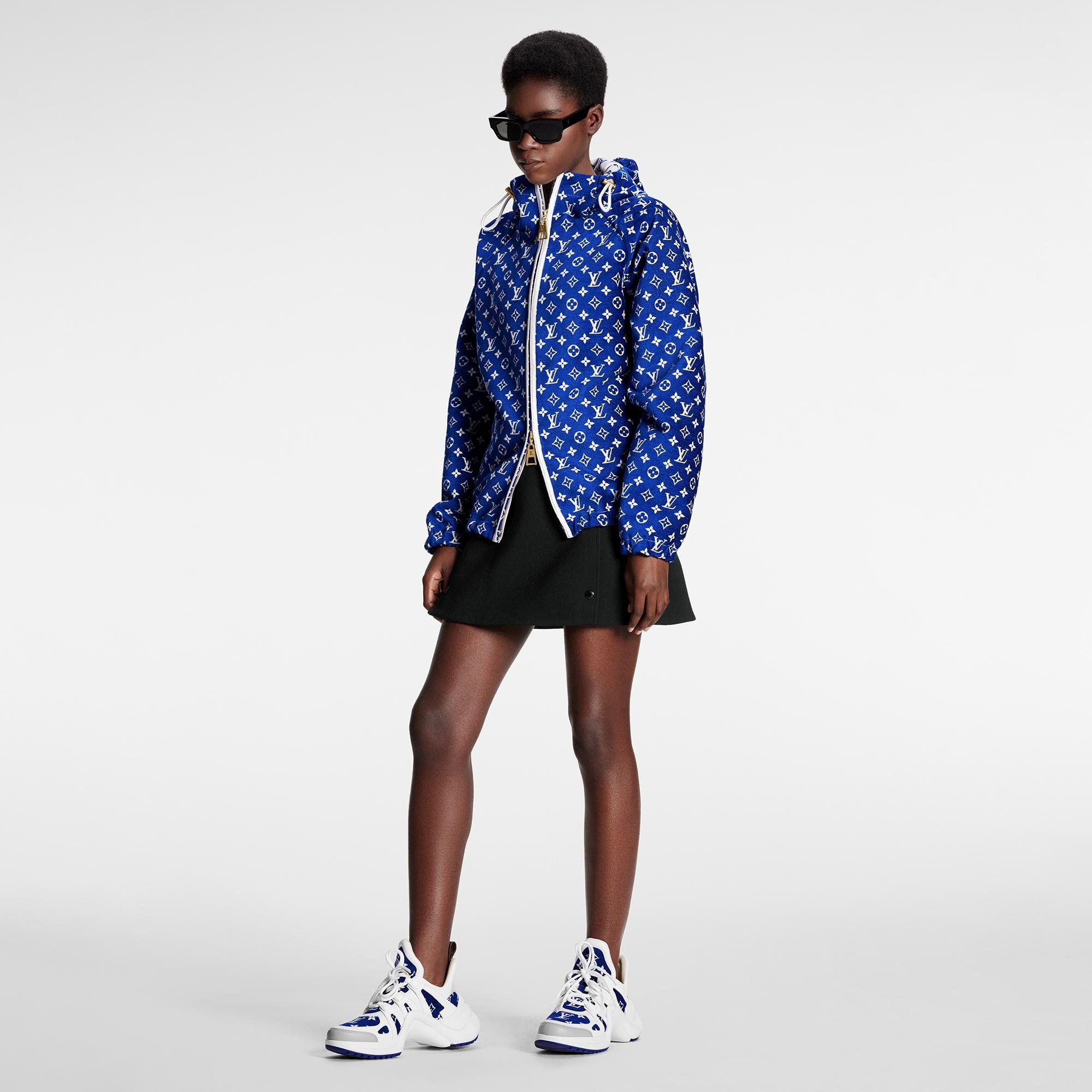 Monogram Toweling Parka - 2