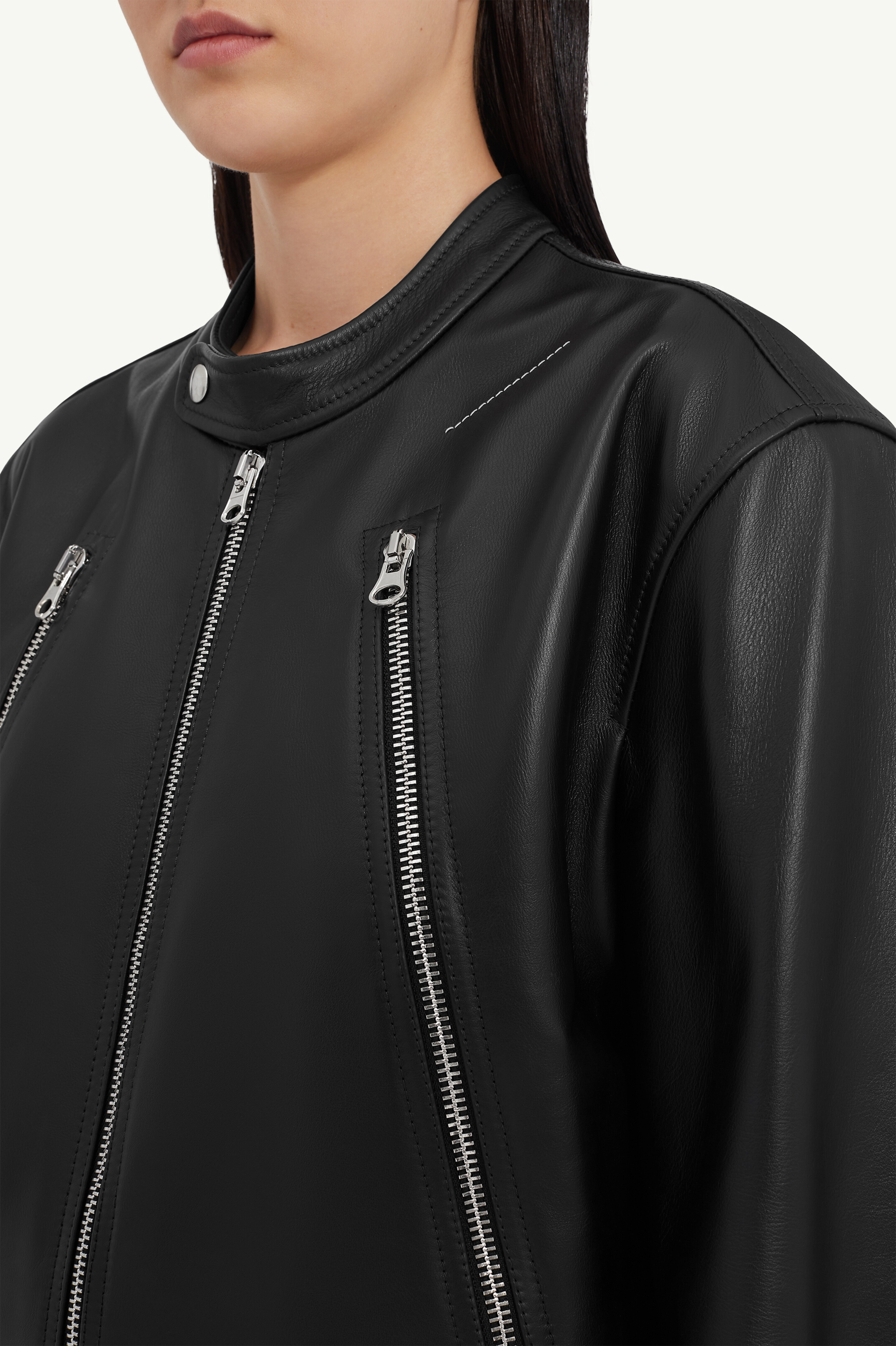 Twist leather jacket - 5