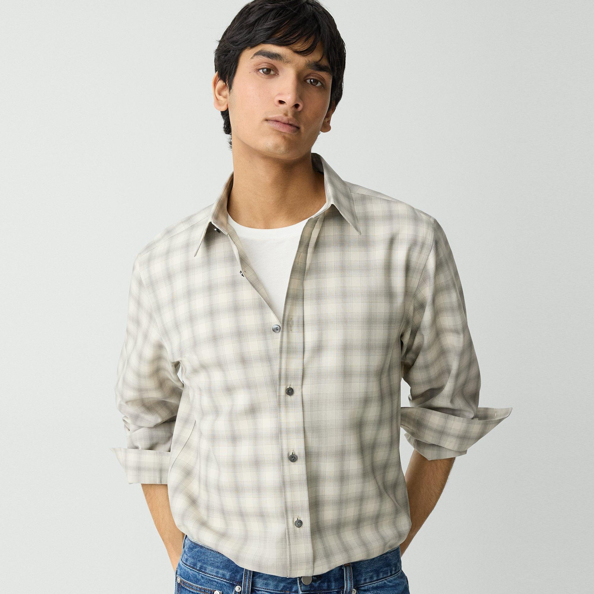 Irving Shirt in Checked Wool - 5