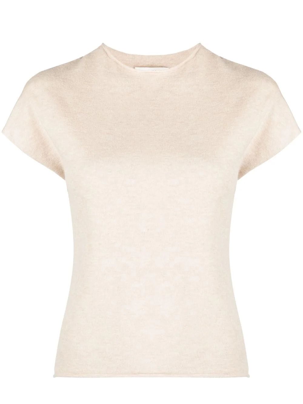 short-sleeve knit top - 1