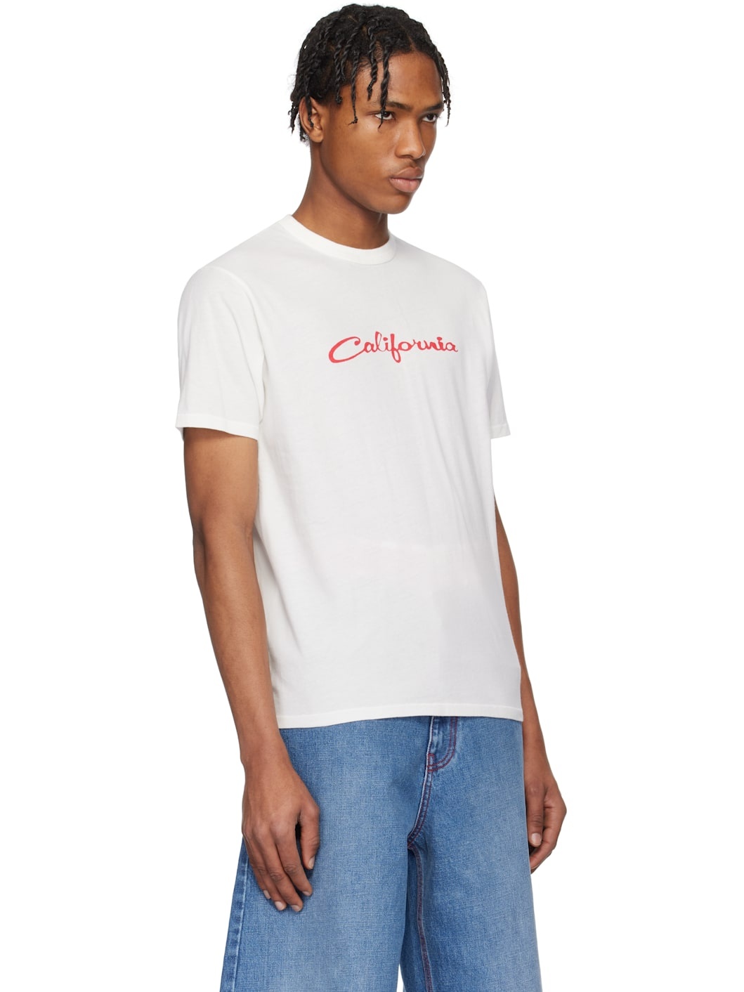 White 'California' Signature T-shirt - 2