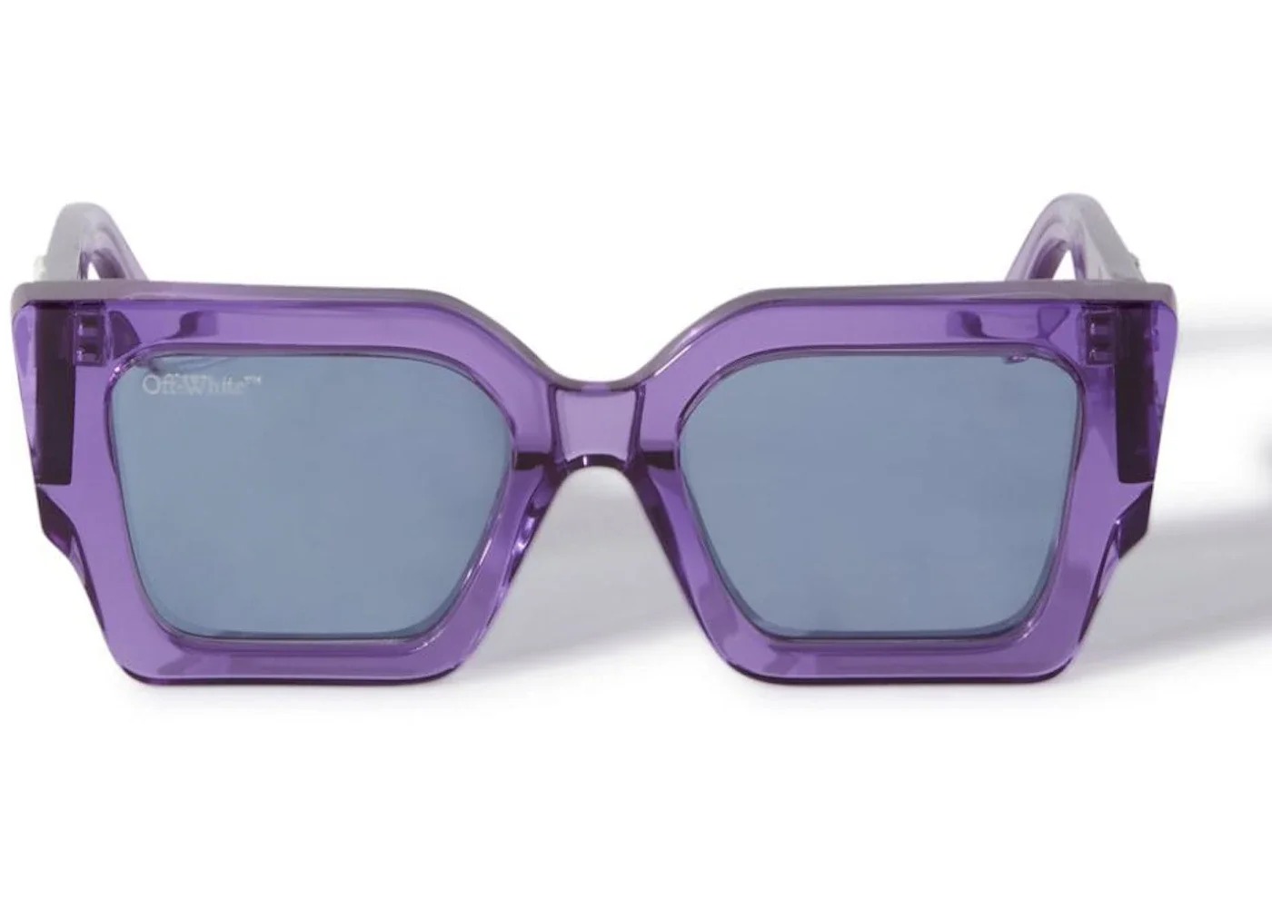 OFF-WHITE Sunglasses Catalina Rectangular Frame Transparent Purple/Blue (19321739) - 1