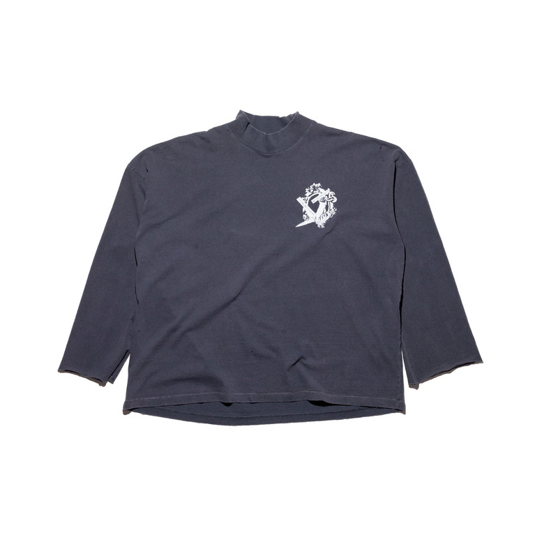 UN SECRET MOCKNECK LS T-SHIRT 1