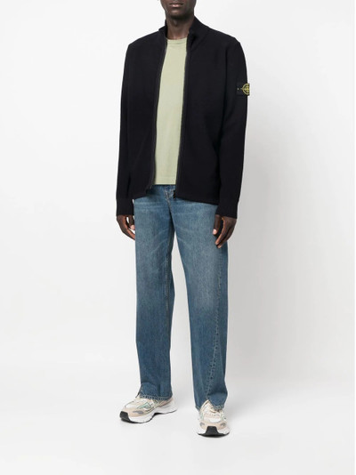 Stone Island Compass-patch zip jumper outlook