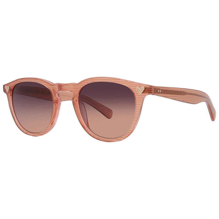 Garrett Leight GLCO X ANDRÃ SARAIVA SUN New Gradient Oval Ladies Sunglasses 2082 PST/NEWG 46 - 3