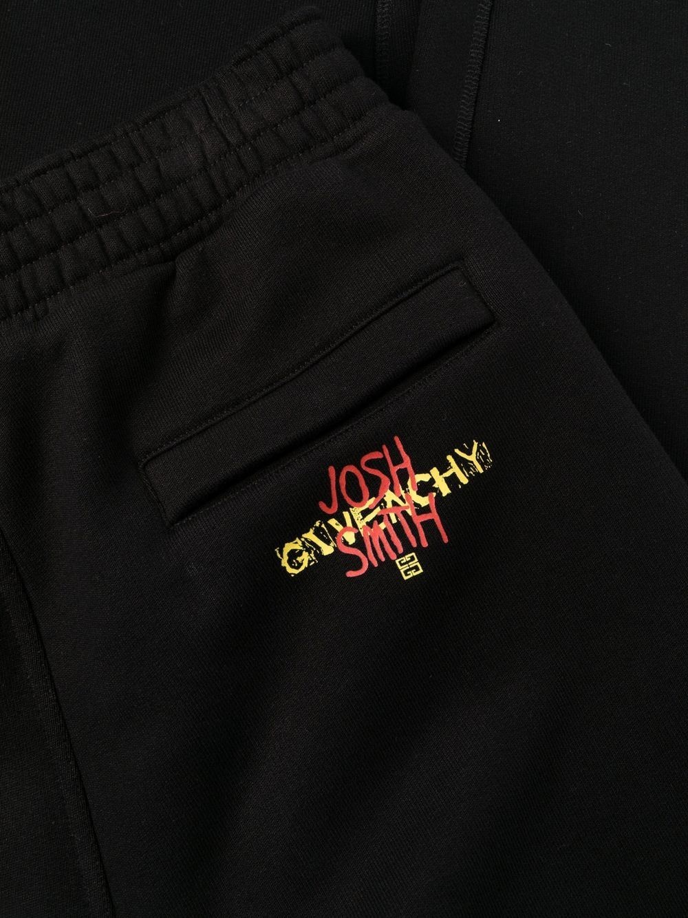 patch-detail track pants - 6