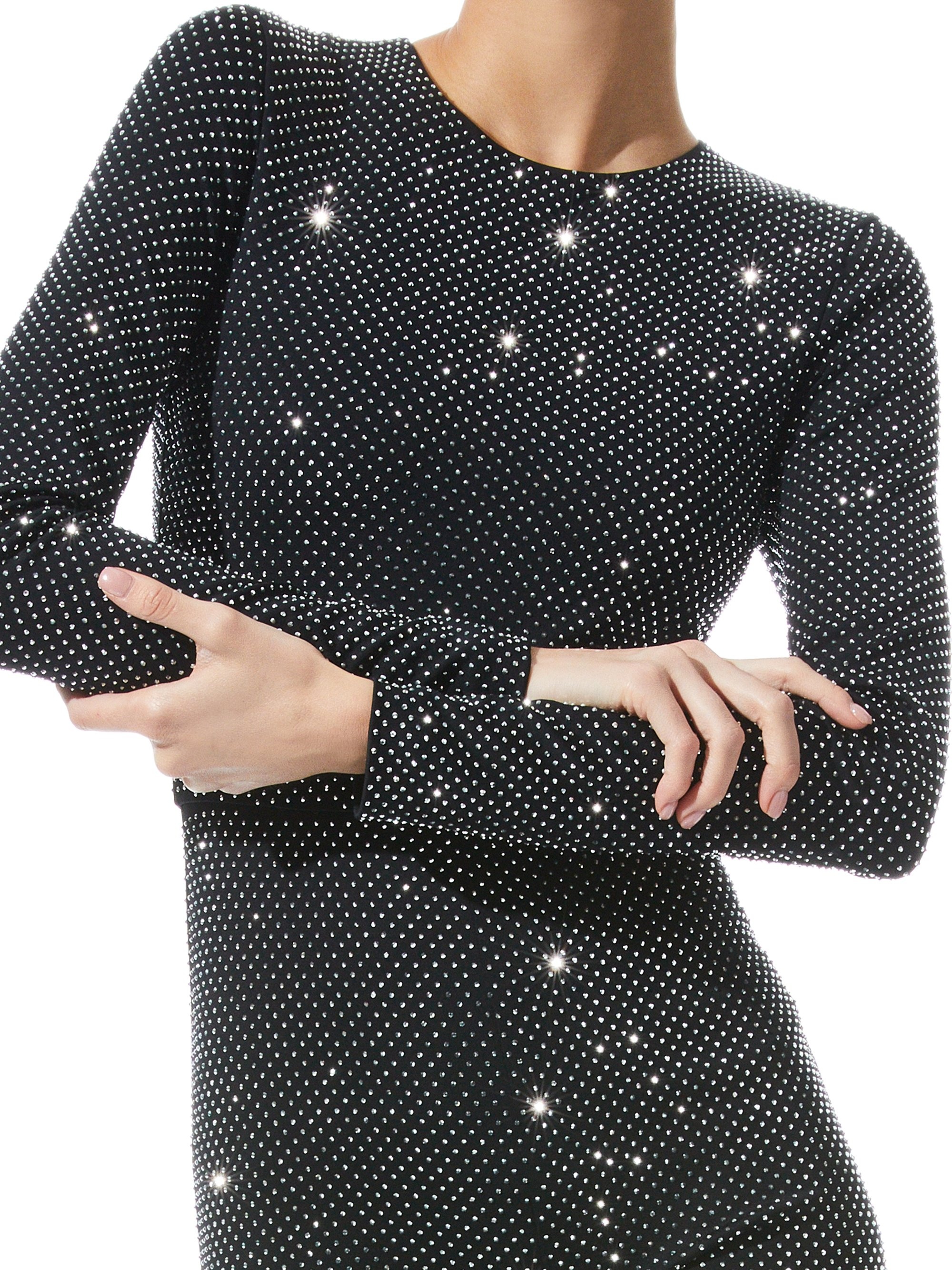 FREDDIE CREWNECK EMBELLISHED CATSUIT - 5